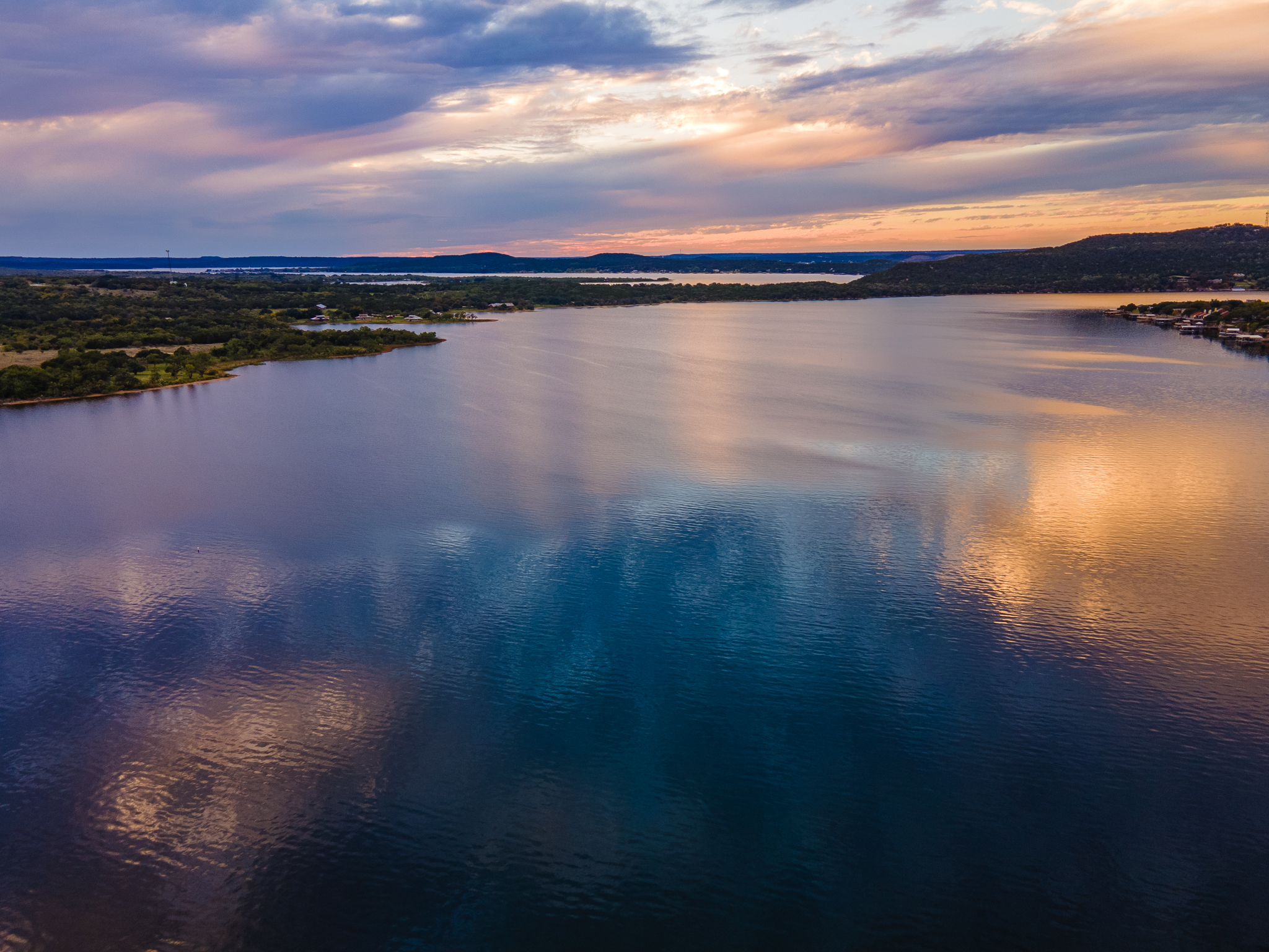 Lake View From Gaines Bend