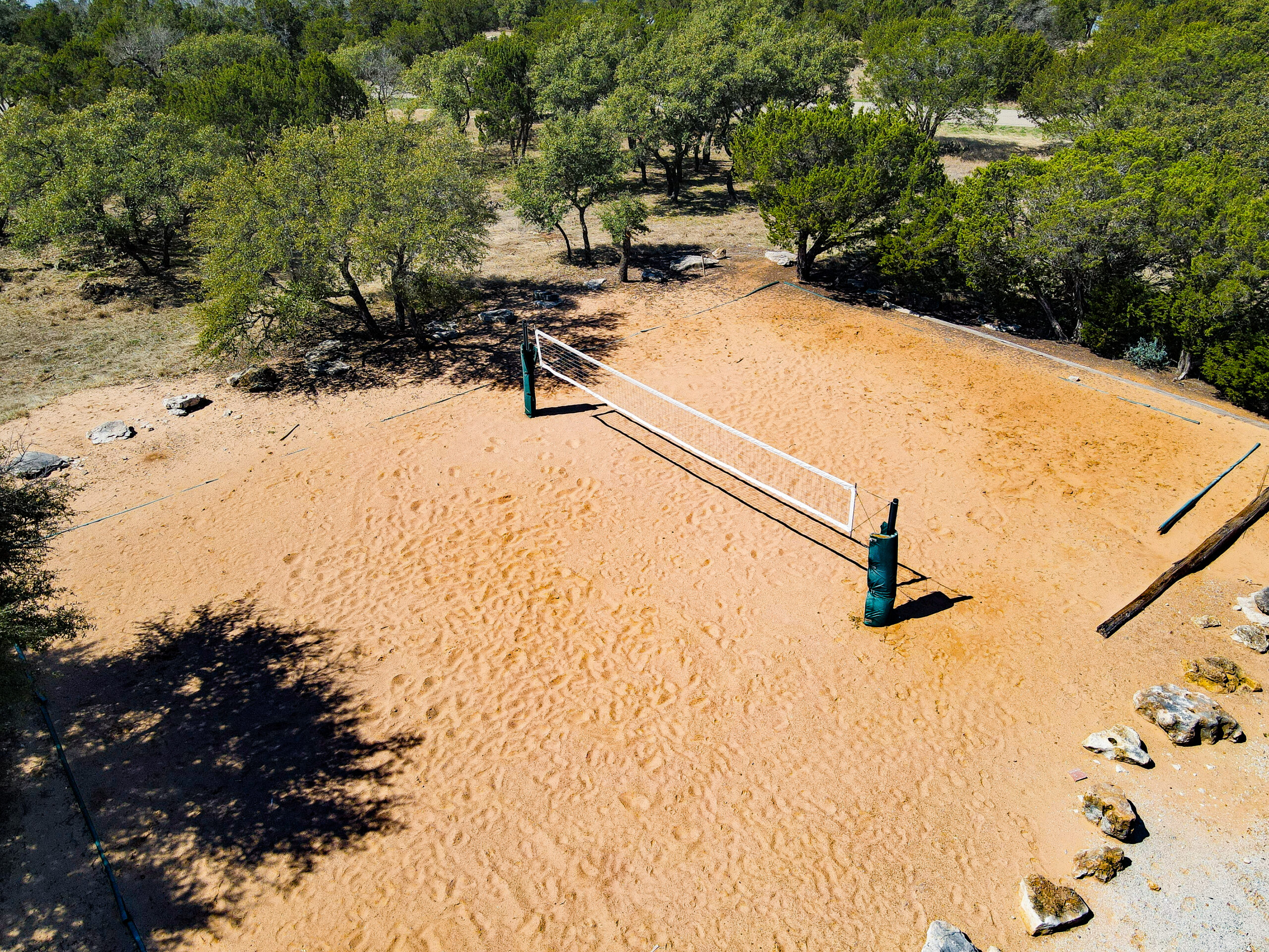 Sand Volleyball Court in The Ranch at Possum Kingdom Lake