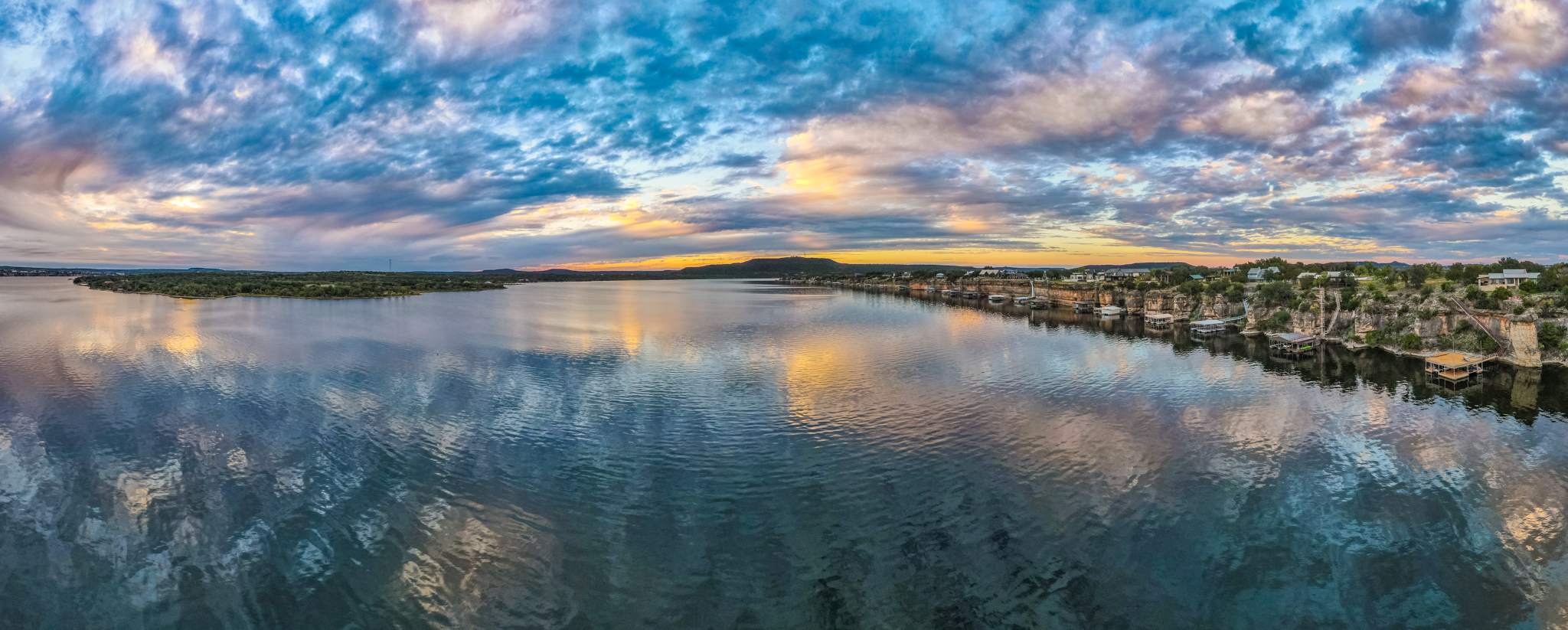 Lake View From Gaines Bend