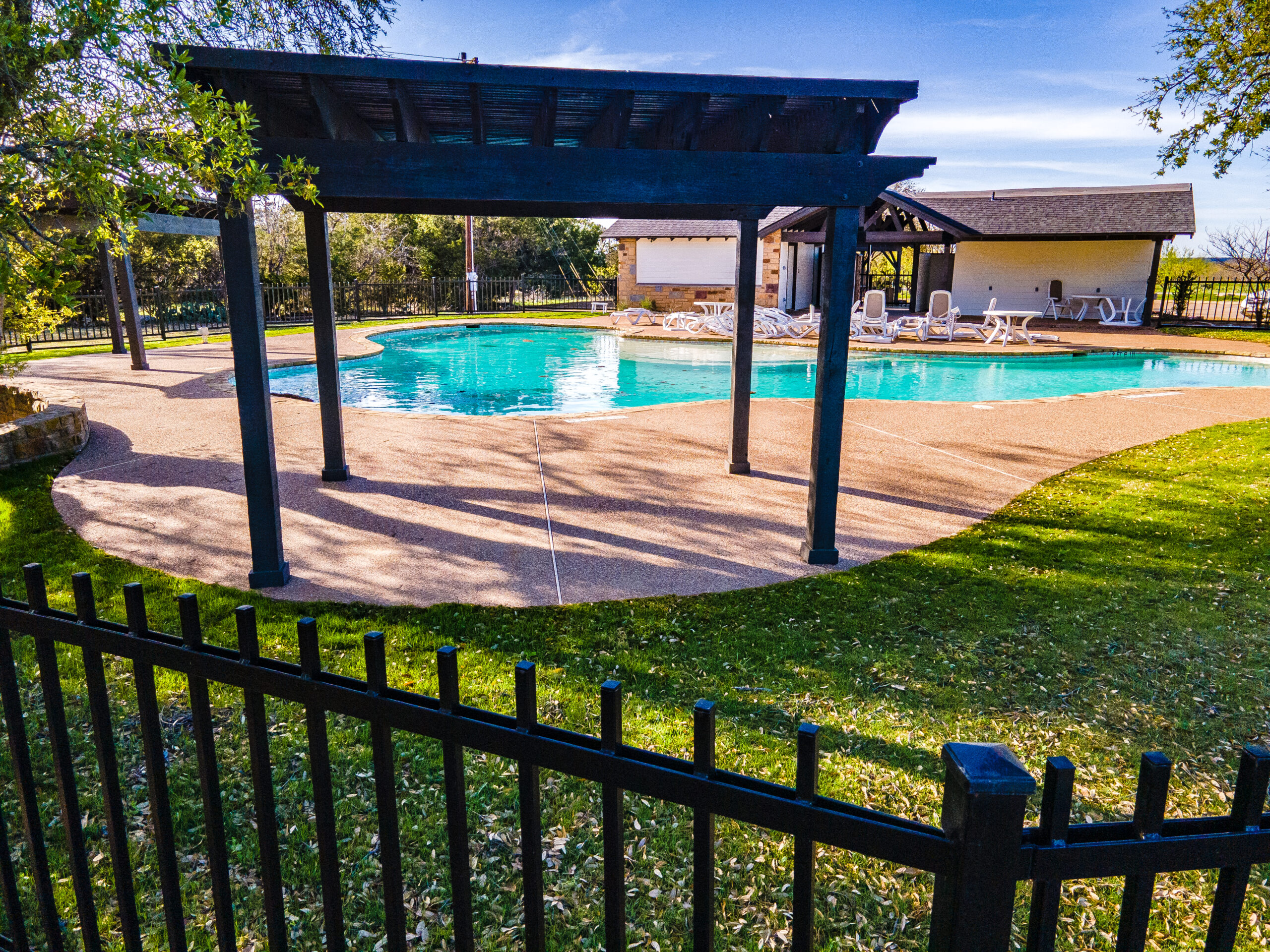 Community pool in The Cliffs Resort