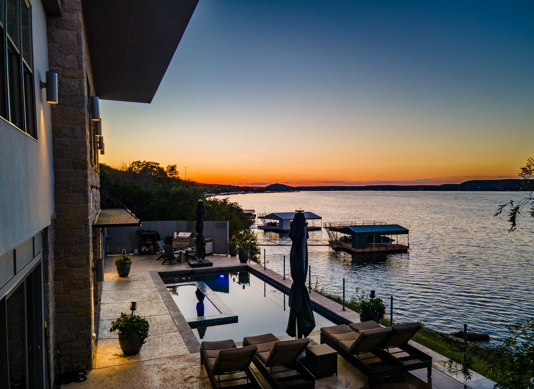 Resort-style pool with scenic views at 2153 Trail Ridge