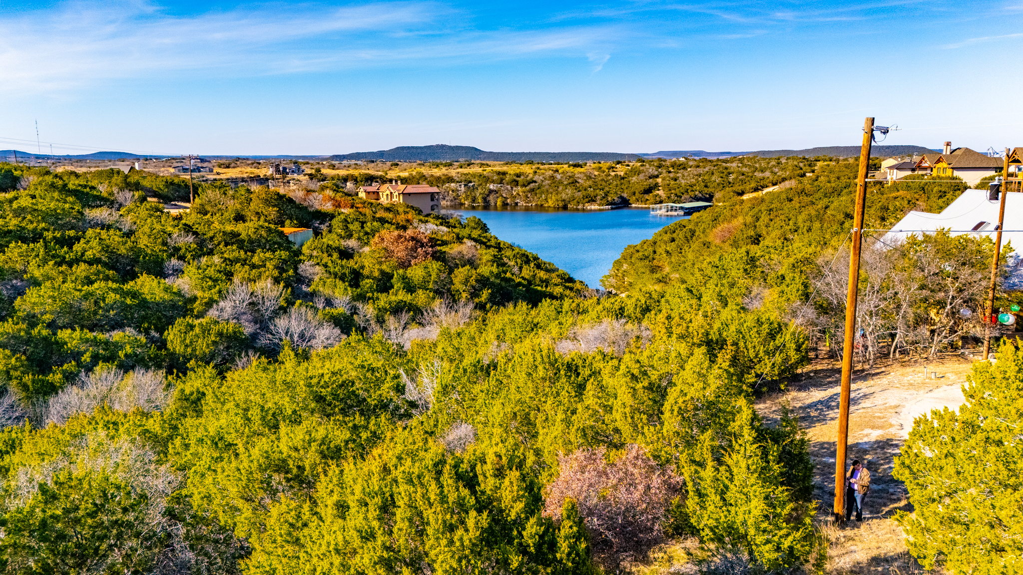 Water view from lot 73 Preston Trail