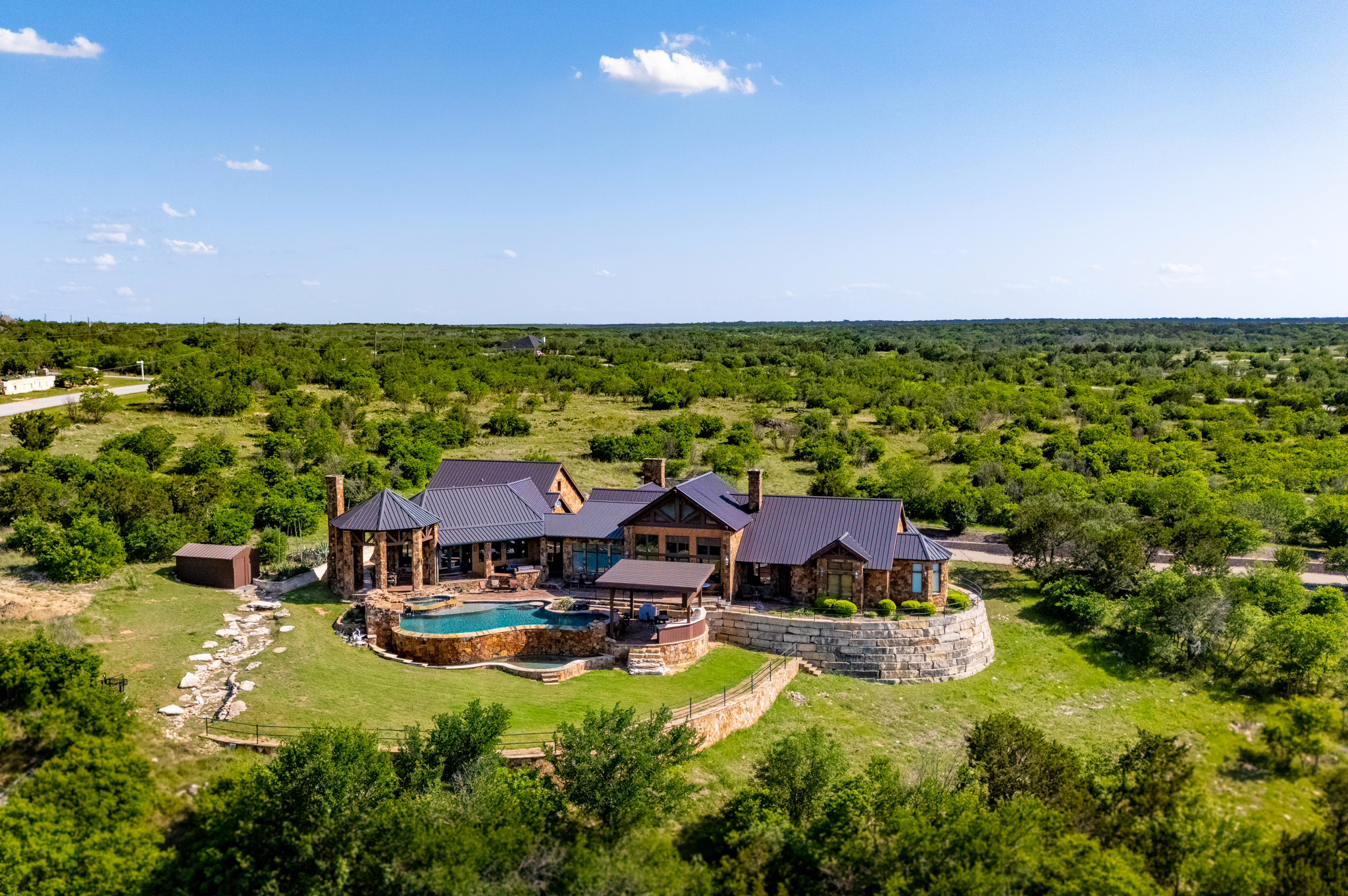 Luxury lakefront estate over $2 million at Possum Kingdom Lake
